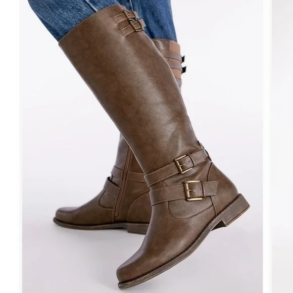 Hally Buckle Boot - Picture 1 of 14